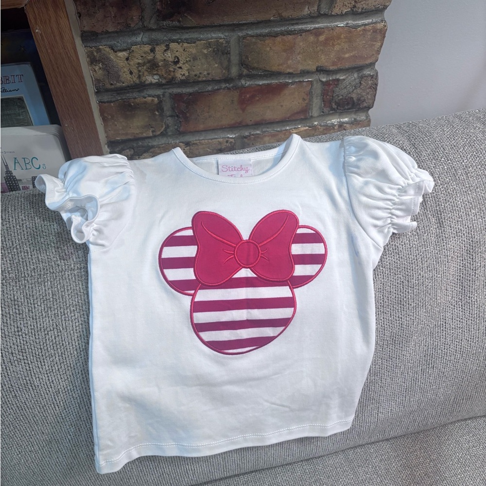 Stitchy Fish Disney T-Shirt Toddler Girl 2T